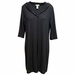 🖤 In Charge Long Tunic Hoodie – Size Large 🖤